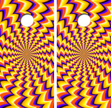 Psychedelic Cornhole Design