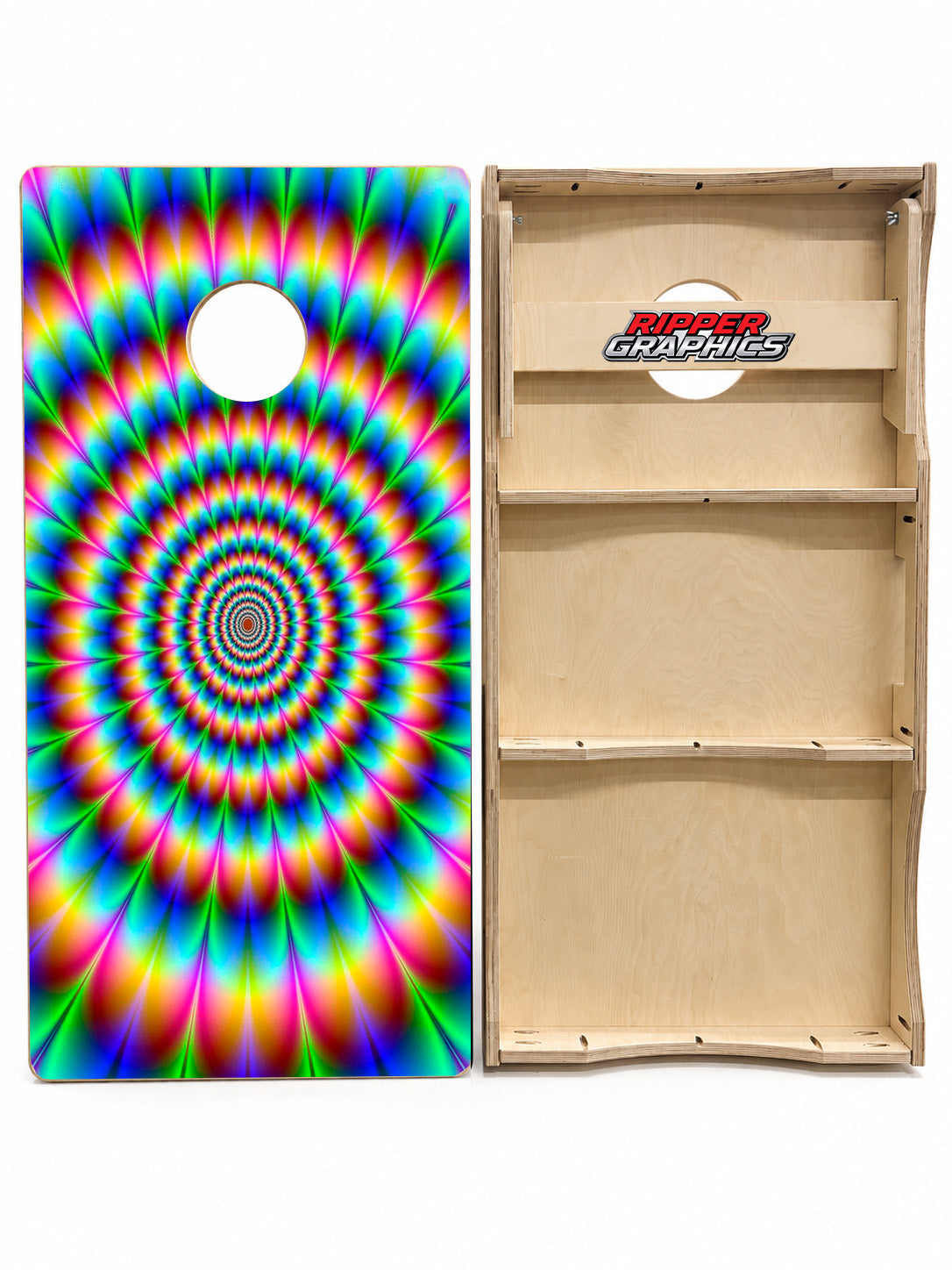 Psychedelic Cornhole Design