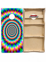 Psychedelic Cornhole Design