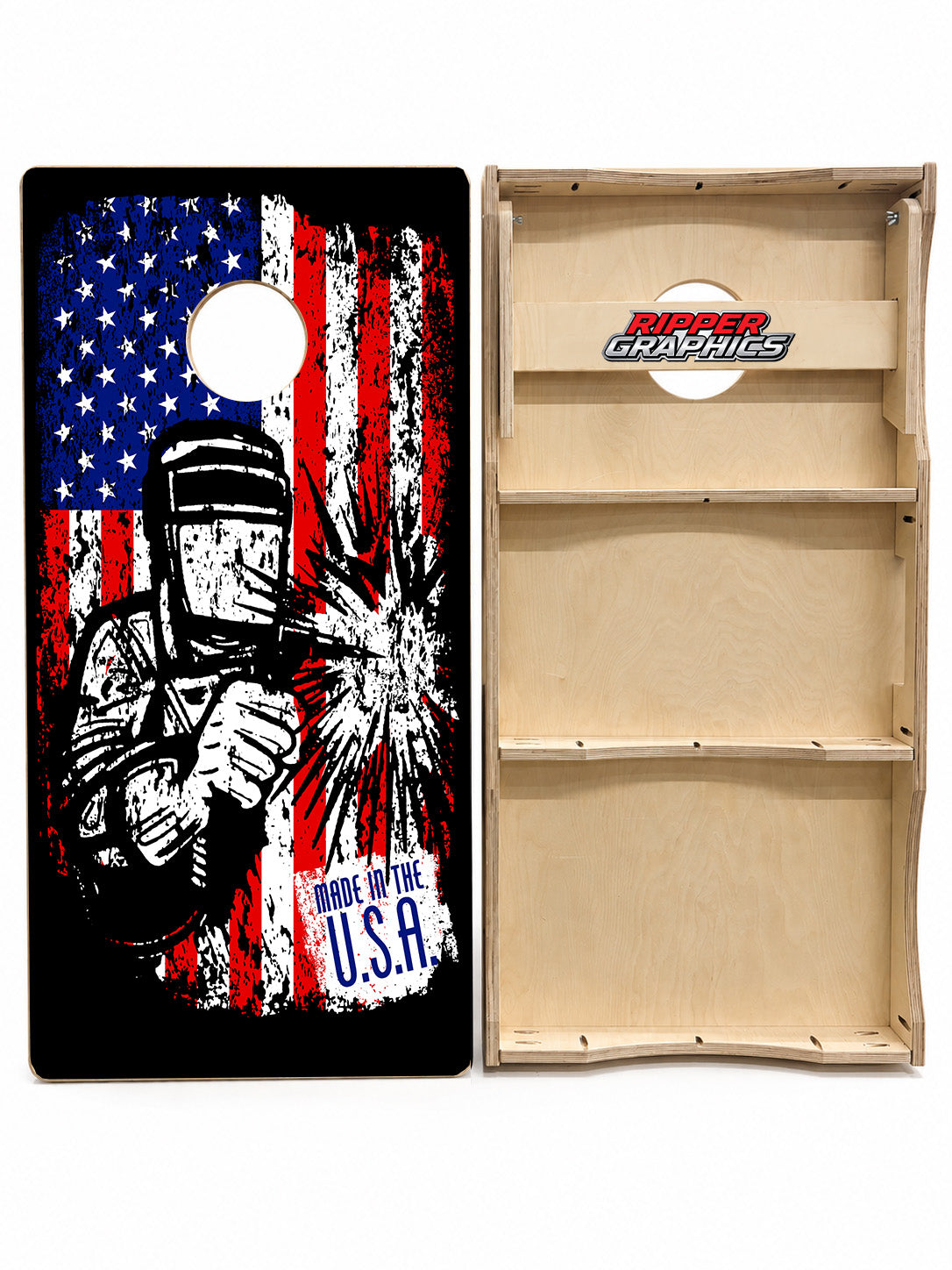 Made in the USA Cornhole Design