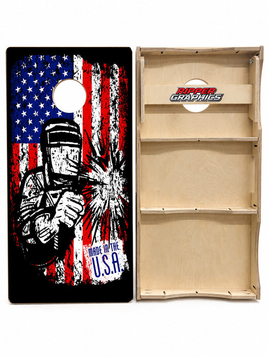 Made in the USA Cornhole Design