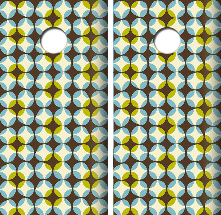 70's Retro Design Cornhole Design