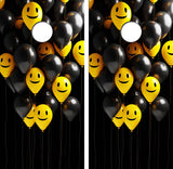 Happy Balloons Cornhole Design