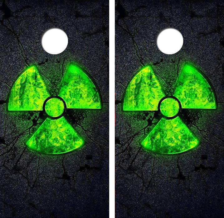 Radio Active Cornhole Design