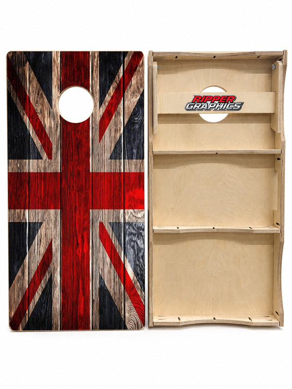 British Flag Cornhole Design