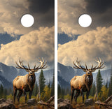 Rocky Mountain Elk Cornhole Design
