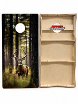 Monster Whitetail Deer Buck Cornhole Design