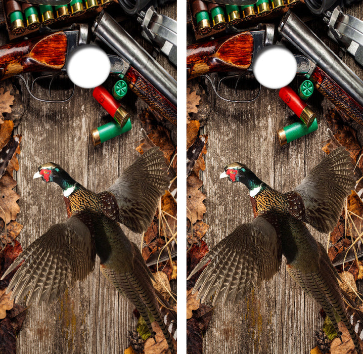 Pheasant Hunting Cornhole Design