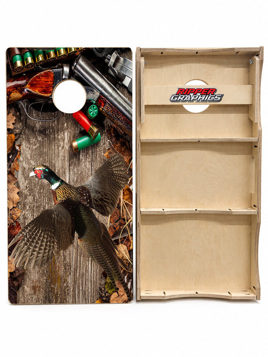 Pheasant Hunting Cornhole Design