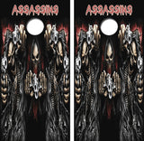 Reaper Assassins Cornhole Design