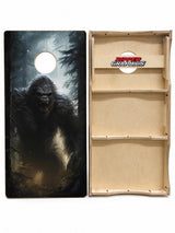 Angry Big Foot Cornhole Design
