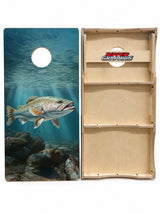 Speckled Trout Cornhole Design