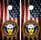 Uncle Sams Misguided Children Cornhole Design