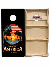 Gulf Of America Cornhole Design