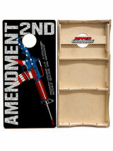 Second Amendment Cornhole Design