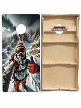 Mountain Climber Cornhole Design