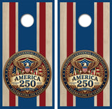 Americas 250 Anniversary Cornhole Design