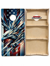Screaming Eagle Cornhole Design
