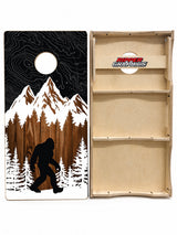 Big Foot Cornhole Design