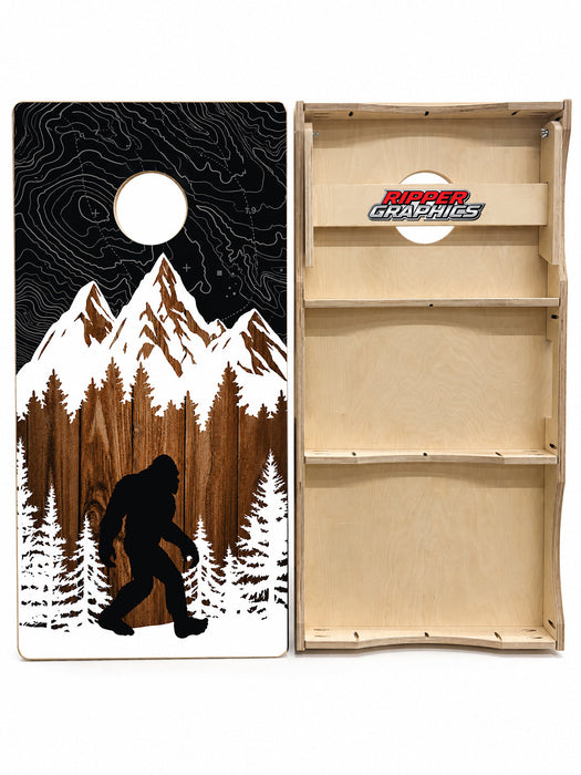Big Foot Cornhole Design