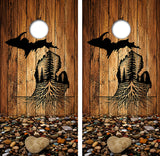 Michigan Roots Cornhole Design