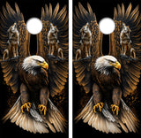 Bald Eagle Cornhole Design