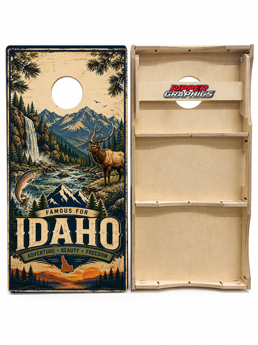 Idaho Cornhole Design
