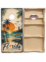 Florida Sunshine State Cornhole Design