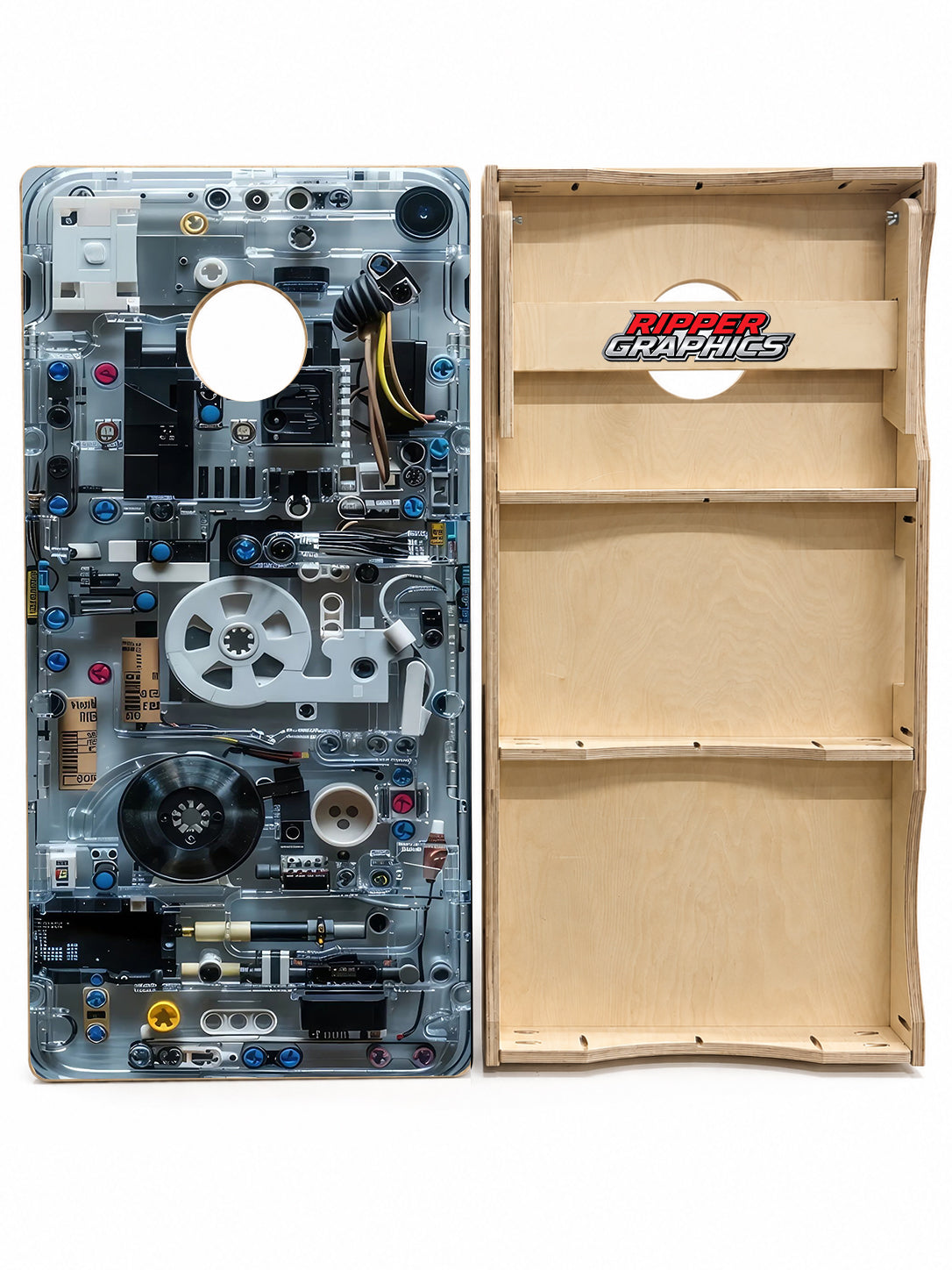 Internal Computer Build Cornhole Design