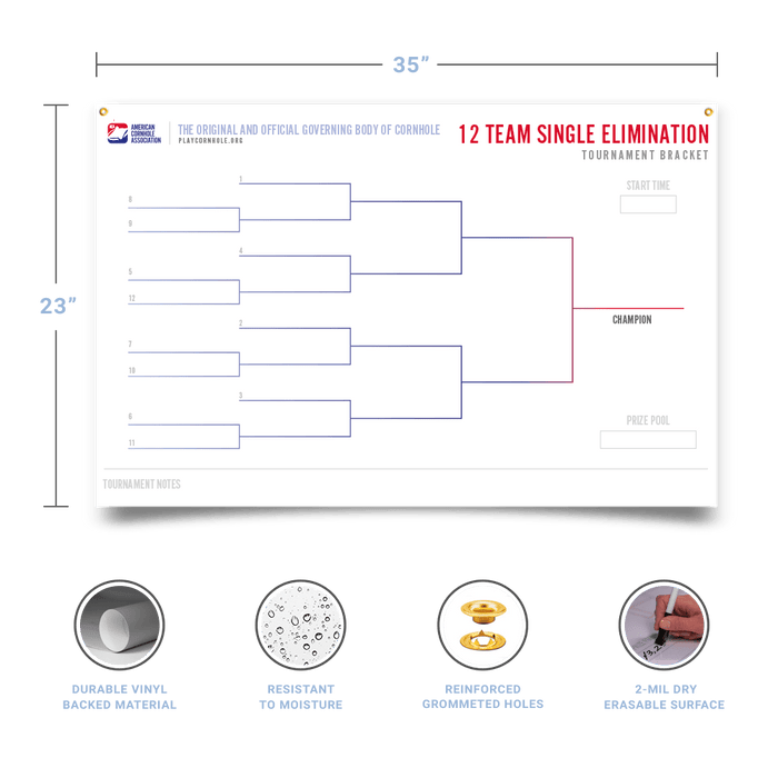 Cornhole Tournament Brackets