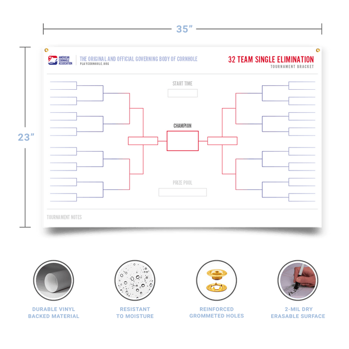 Cornhole Tournament Brackets