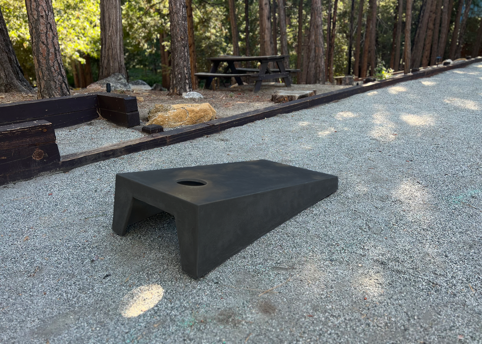 All Weather Cornhole Set. Durable Concrete Cornhole Boards (2 Boards)