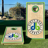 boards Dirty Bags Cornhole Boards - White DB Badge Logo