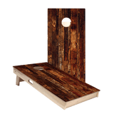 Dark Wood Star Cornhole Boards