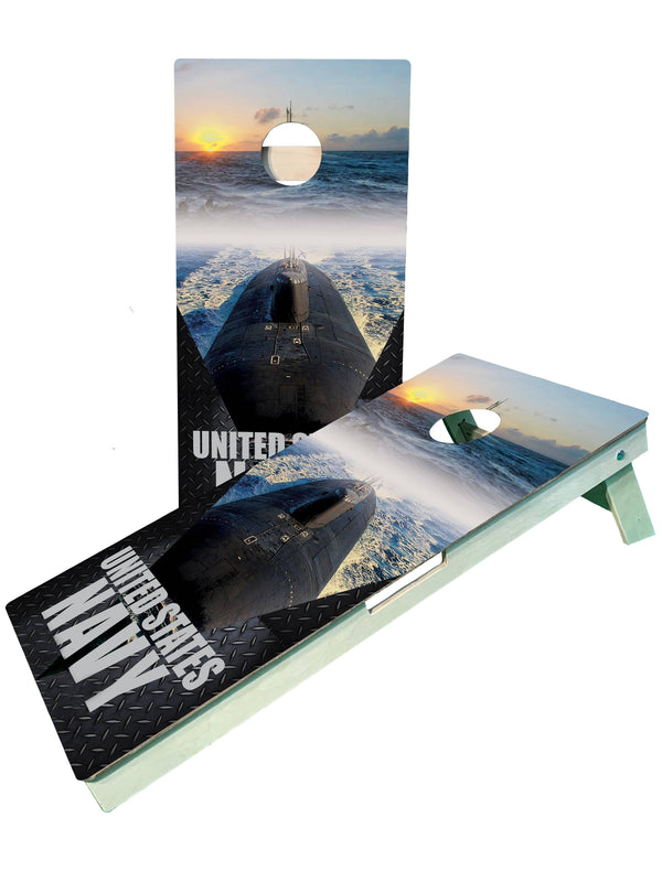cornhole boards Navy Cornhole Boards