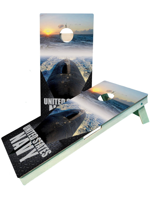 cornhole boards Navy Cornhole Boards