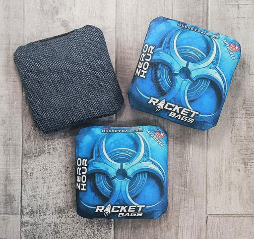 Pro Cornhole Bags Zero Hour "Deep Blue" ACO Stamped Cornhole Bags