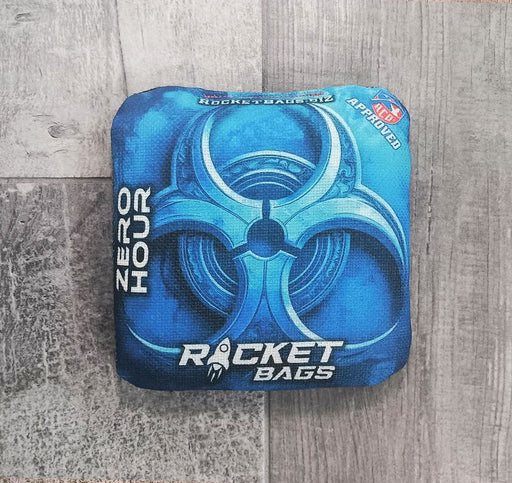 Pro Cornhole Bags Zero Hour "Deep Blue" ACO Stamped Cornhole Bags