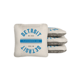 Detroit Football Gameday Backyard 1x2 ft Cornhole Board Set