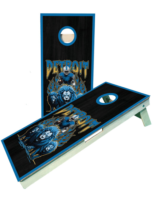 cornhole boards Detroit Football Team Pro Cornhole Boards