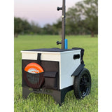 White / No Rogue Iron Disc Golf Cart