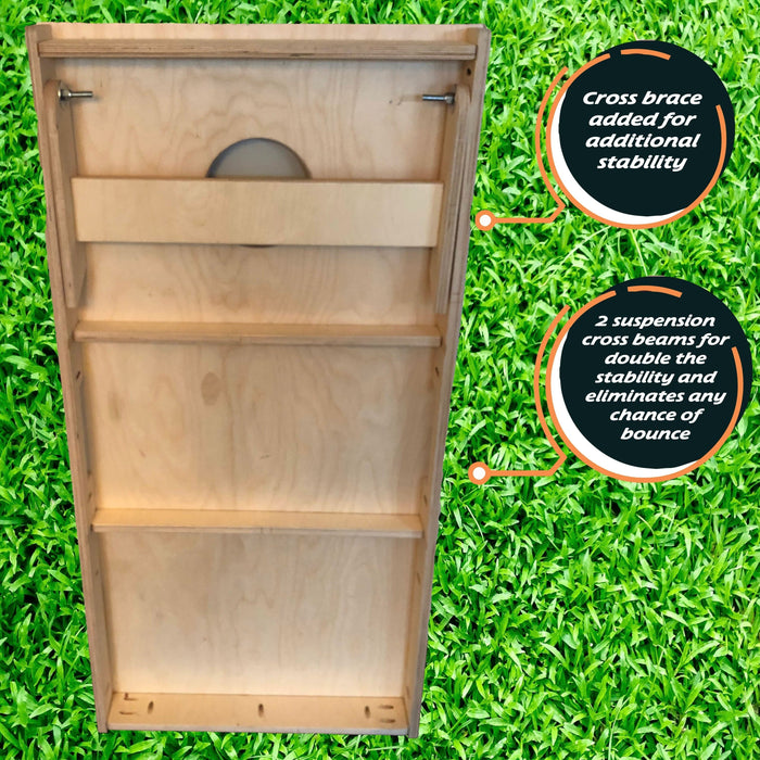 cornhole boards Detroit Manual Set