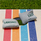 East Lansing Campus Gameday Synergy Pro Cornhole Bags
