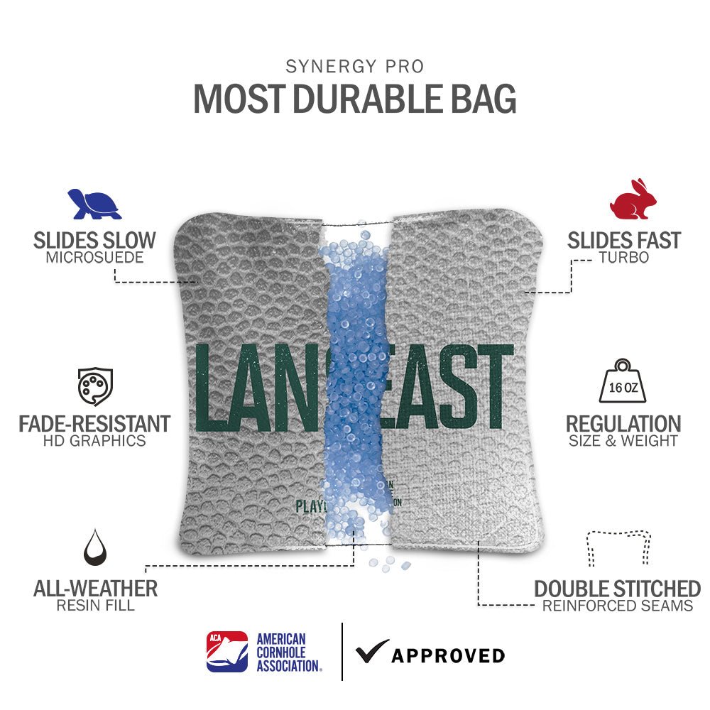 East Lansing Campus Gameday Synergy Pro Cornhole Bags