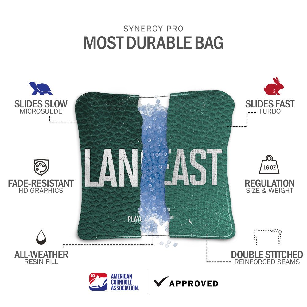 East Lansing Campus Gameday Synergy Pro Cornhole Bags