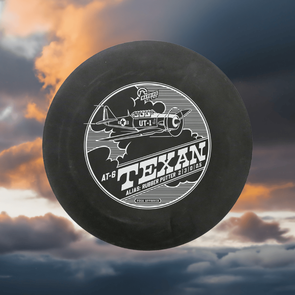 Golf Disc Lightning Warbird AT-6 Rubber Putter Golf Disc