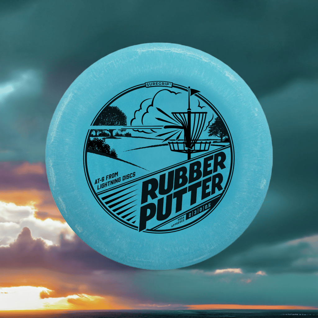 Golf Disc Lightning Sure Grip Rubber Putter Golf Disc