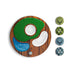 Island Hole Golf Game Island Hole | Wood and Resin Cornhole x Golf Chipping Game