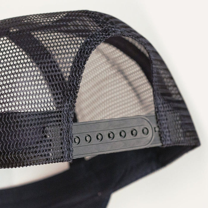 Hats Navy Elakai Mountain Patch Trucker Hat