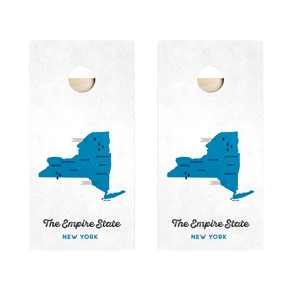 Empire State Star Cornhole Boards